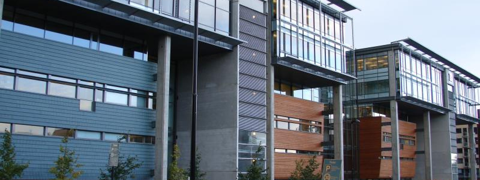 Front of building