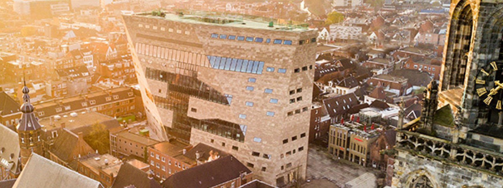 The building Forum Groningen.