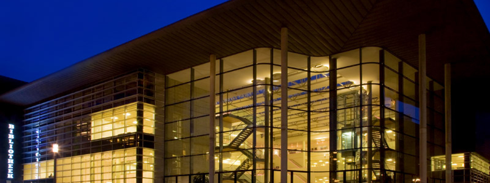 front of building