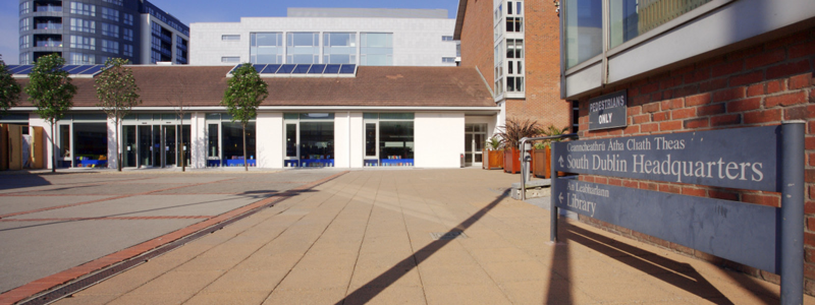 Tallaght library plaza