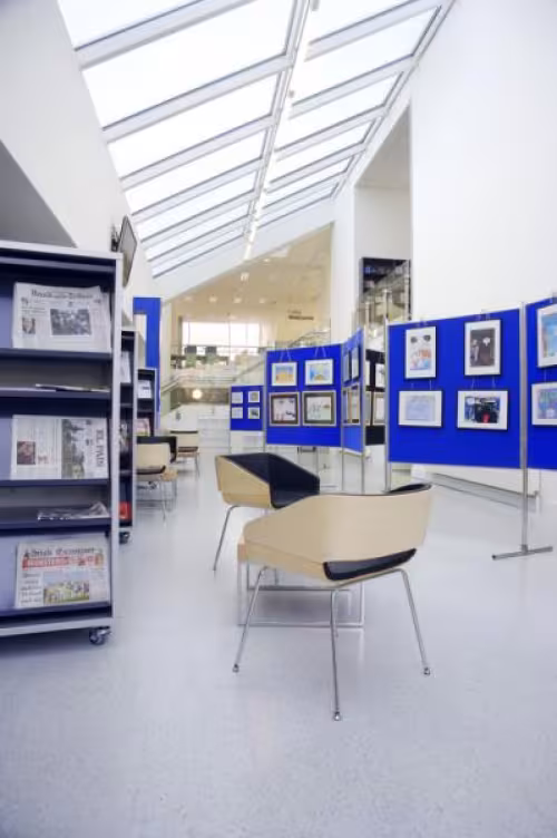 Library interior