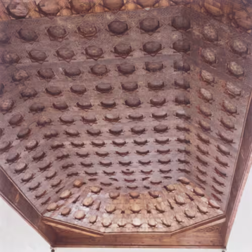 Historical coffered ceiling