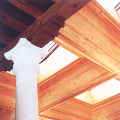 Detail of support