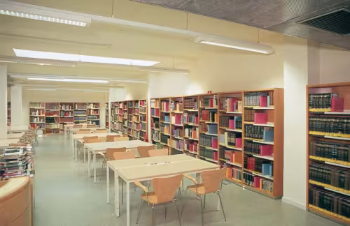 Reading room of the State Public Library in Palma de Mallorca, Spain