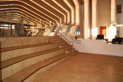Stairs & small amphi theatre