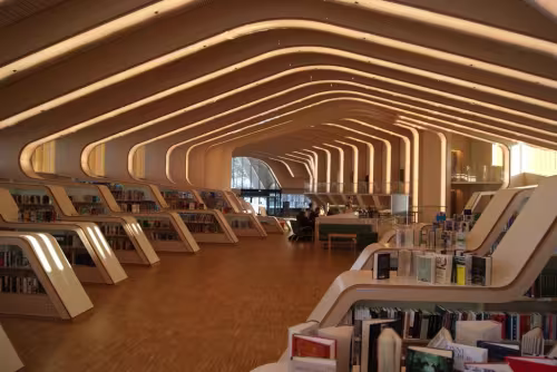 The book department - opposite view