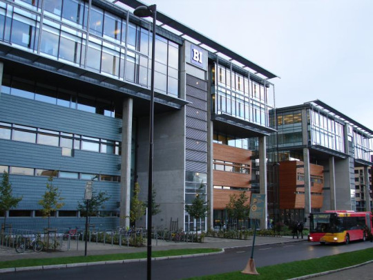 Front of building