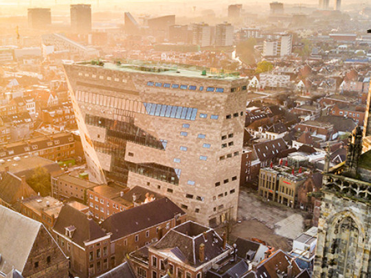 The building Forum Groningen.
