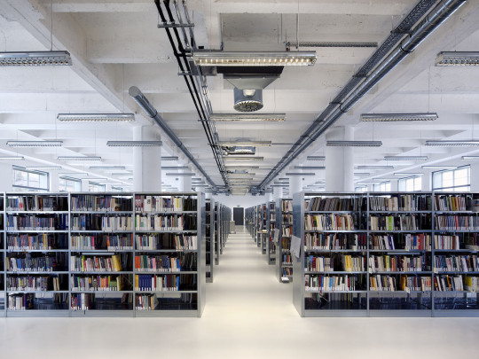Non-fiction section, fourth floor