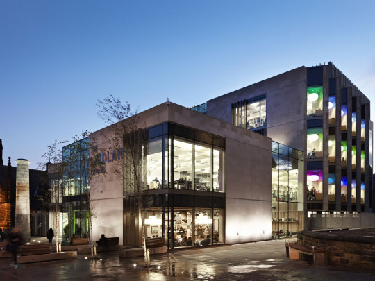 Laidlaw Library at Dusk