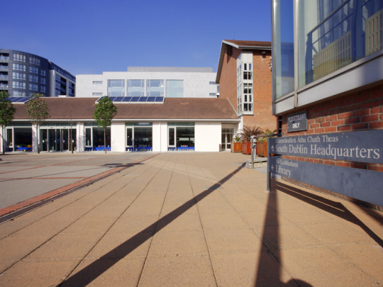 Tallaght library plaza