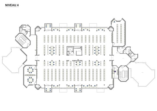 Level 4, Shelves and tables
