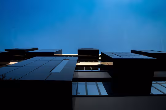 Lateral facades elevation - exterior view