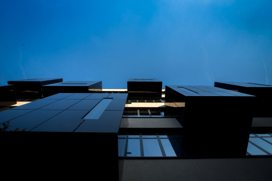 Lateral facades elevation - exterior view