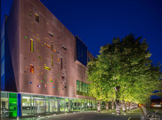 South View at night