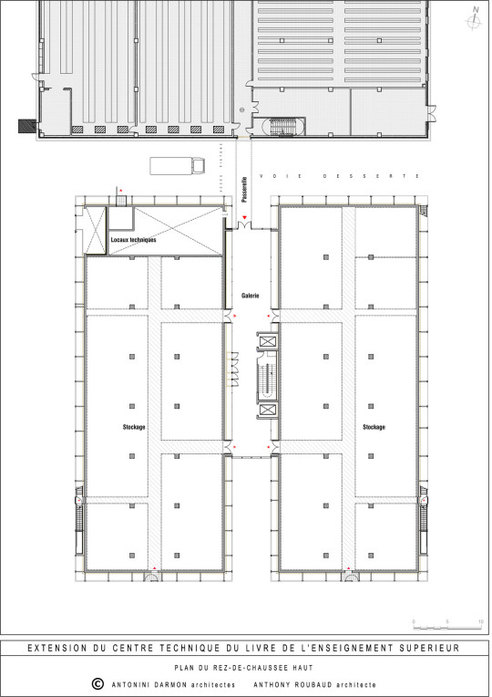 Top floor plan