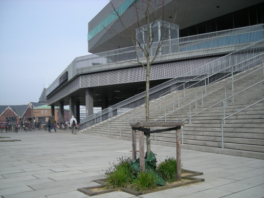 Dokk1, side of building