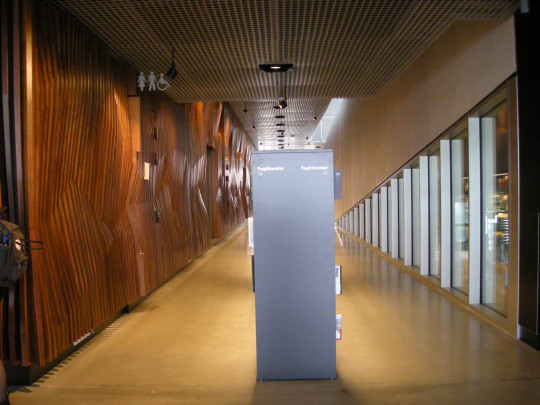 Dokk1, special wooden wall