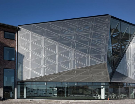 Culture Yard Side of building