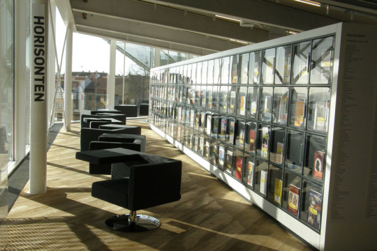 Culture Yard reading area