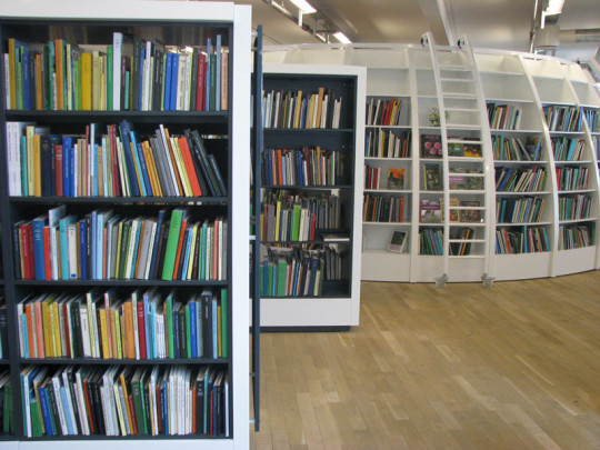 Culture Yard shelves