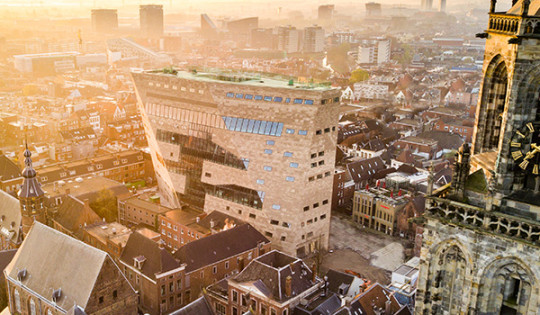 The building Forum Groningen.