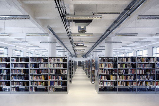 Non-fiction section, fourth floor