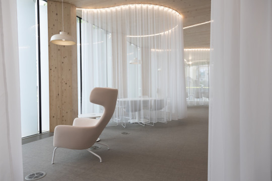 interior public library in barcelona