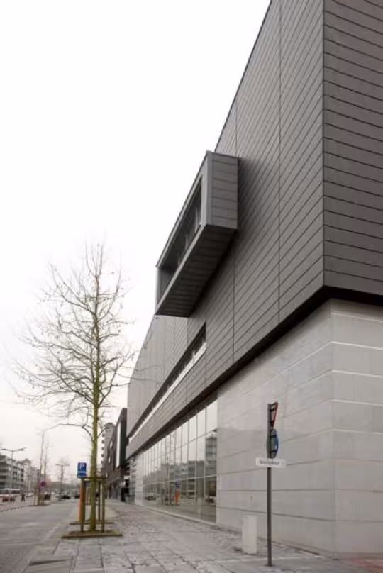 back of building