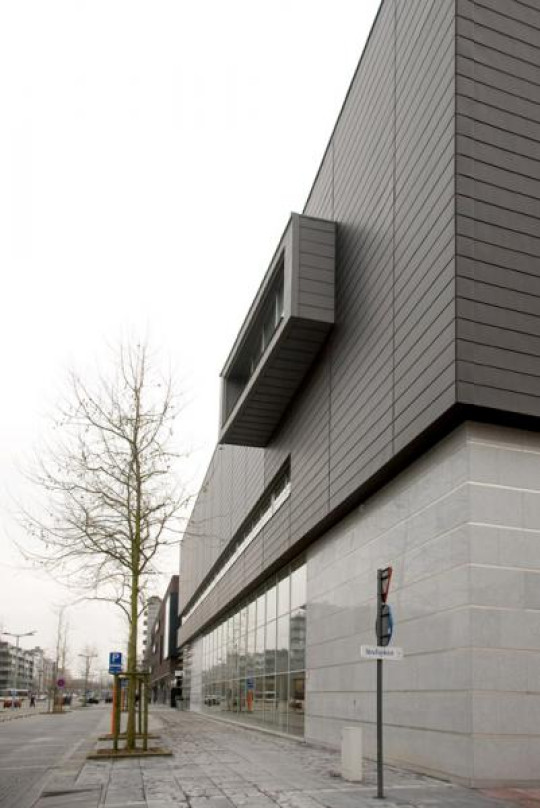 back of building