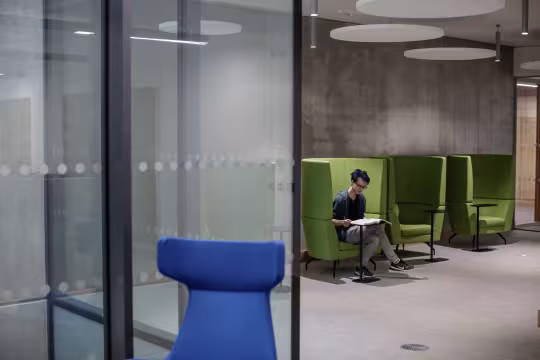 Individual reading pods