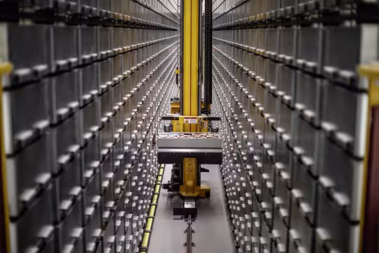 Automated book transportation system at deposit