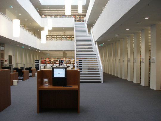 Library interior