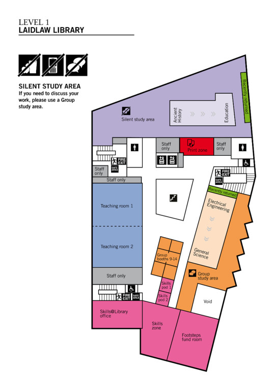 Level 1 floorplan
