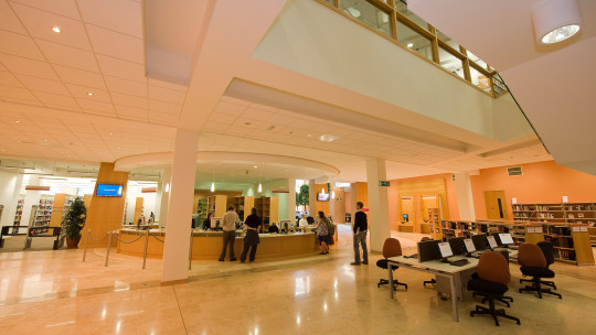 Reception area