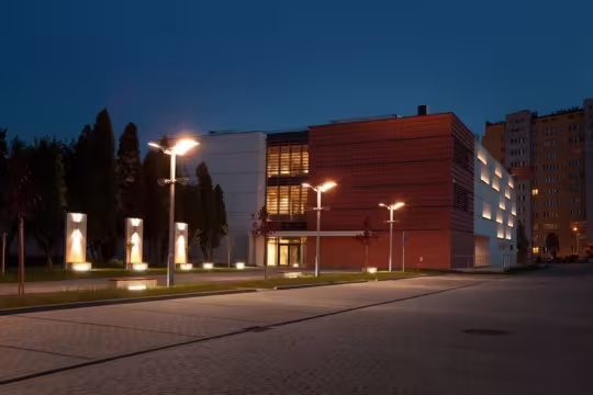 Back of building, Oswiecim