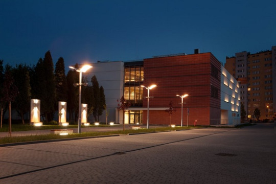 Back of building, Oswiecim
