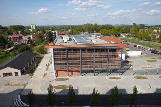 Front of building, Oswiecim