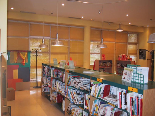 Children's section of the Municipal Public Library Dámaso Alonso in Madrid, Spain