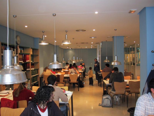 Municipal Public Library Dámaso Alonso in Madrid, Spain