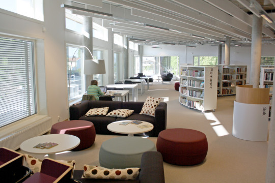 Multifunctional area in the adult section