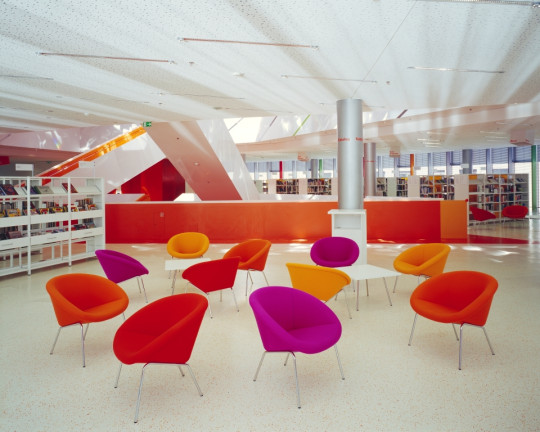 Interior of the New Augsburg Municipal Library