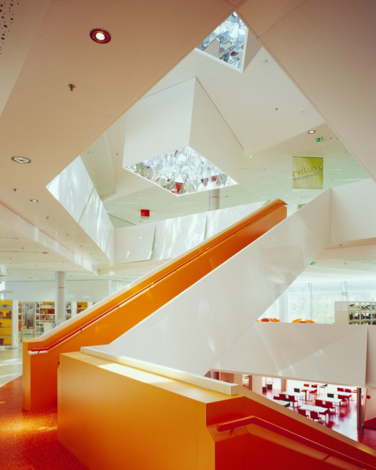 Interior of the New Augsburg Municipal Library