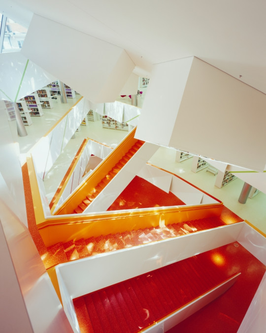 Stairs of the New Augsburg Municipal Library