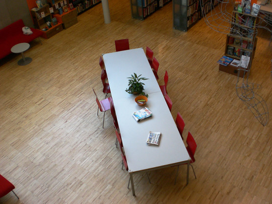 Table at the children's department