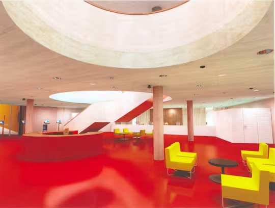 Computer animation central hall