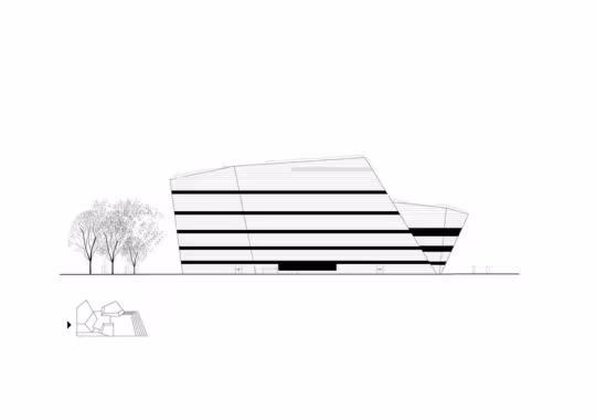 West elevation