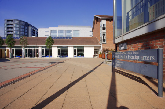 Tallaght library plaza