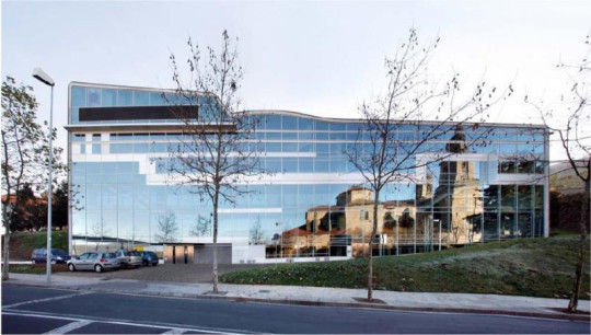 Front view - State Public Library in Santiago de Compostela