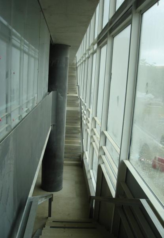 Main stairs of State Public Library in Santiago de Compostela
